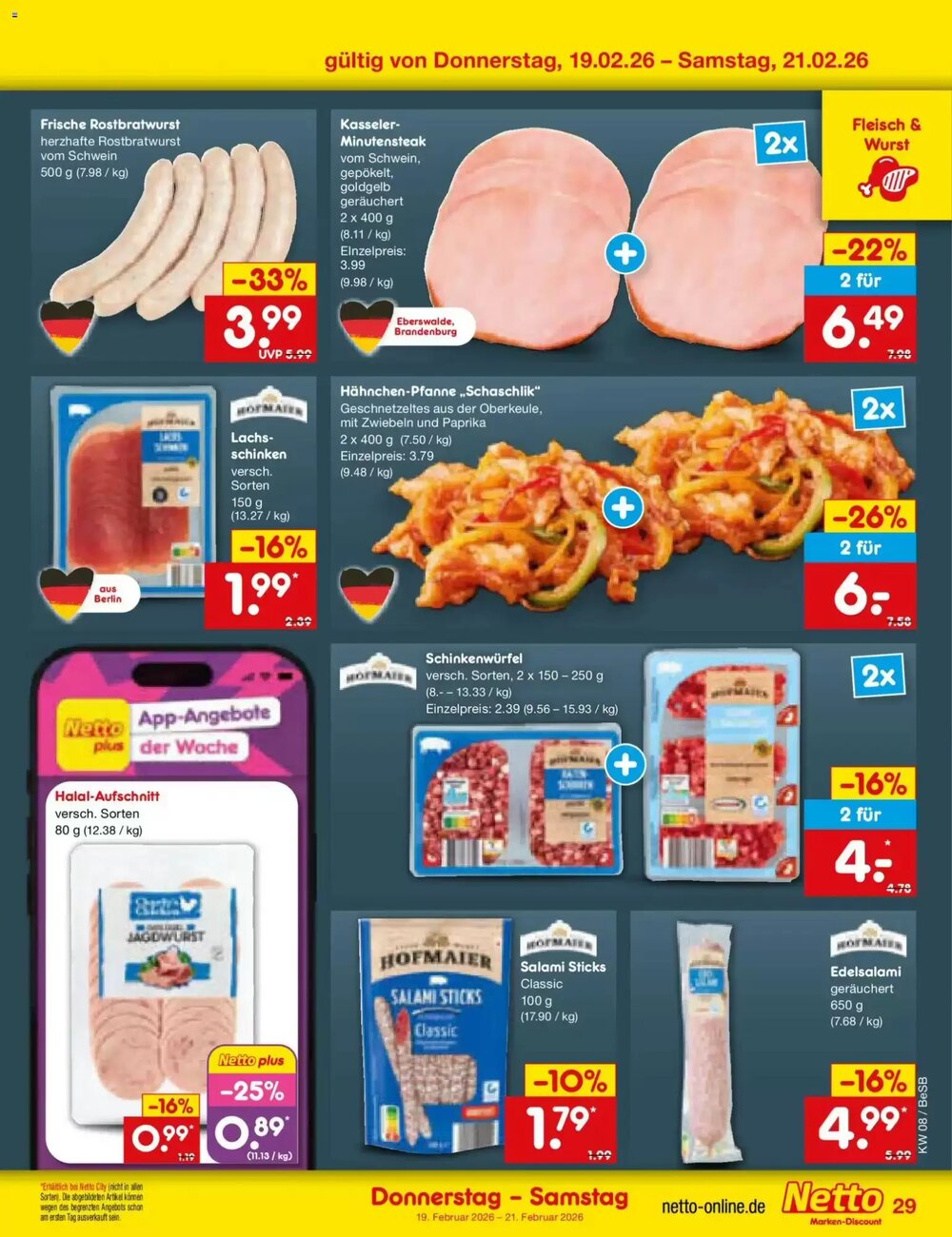 Netto Marken-Discount Prospekt (ab 16.02.2026) zum Blättern - Seite 43