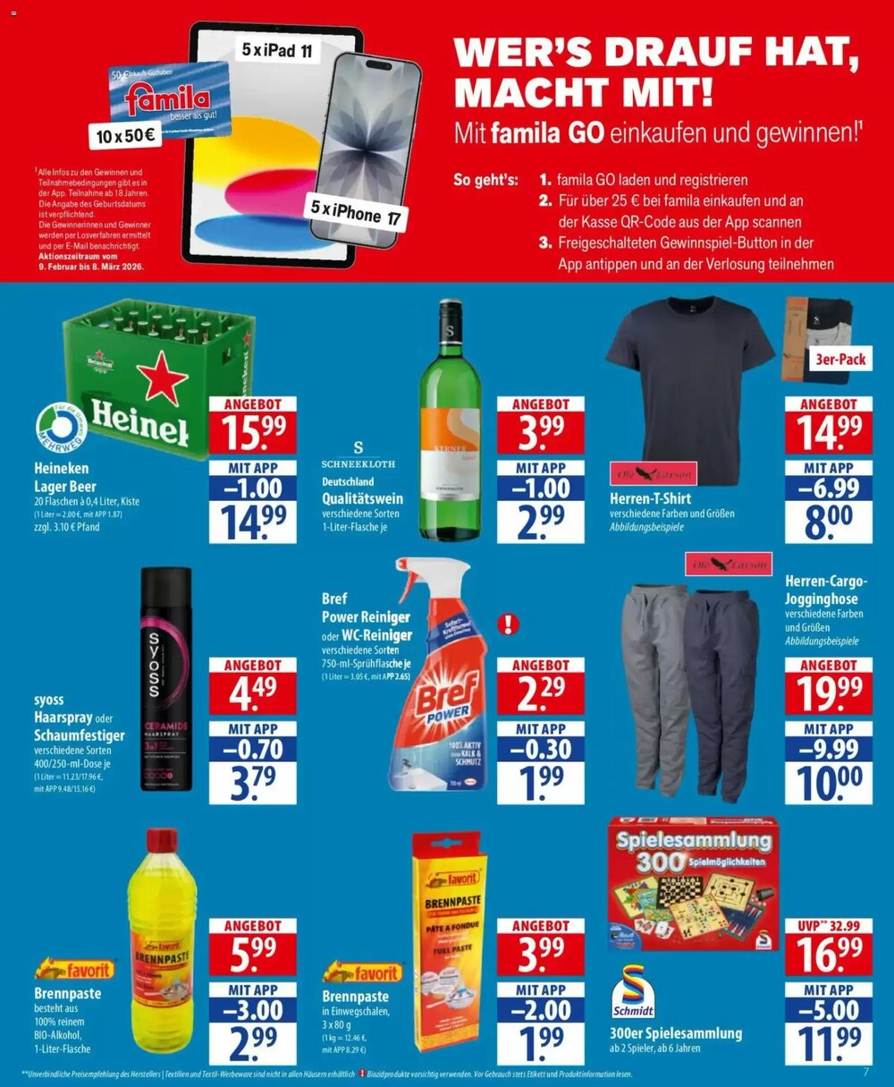 Famila Nord Ost Prospekt (ab 16.02.2026) zum Blättern - Seite 7