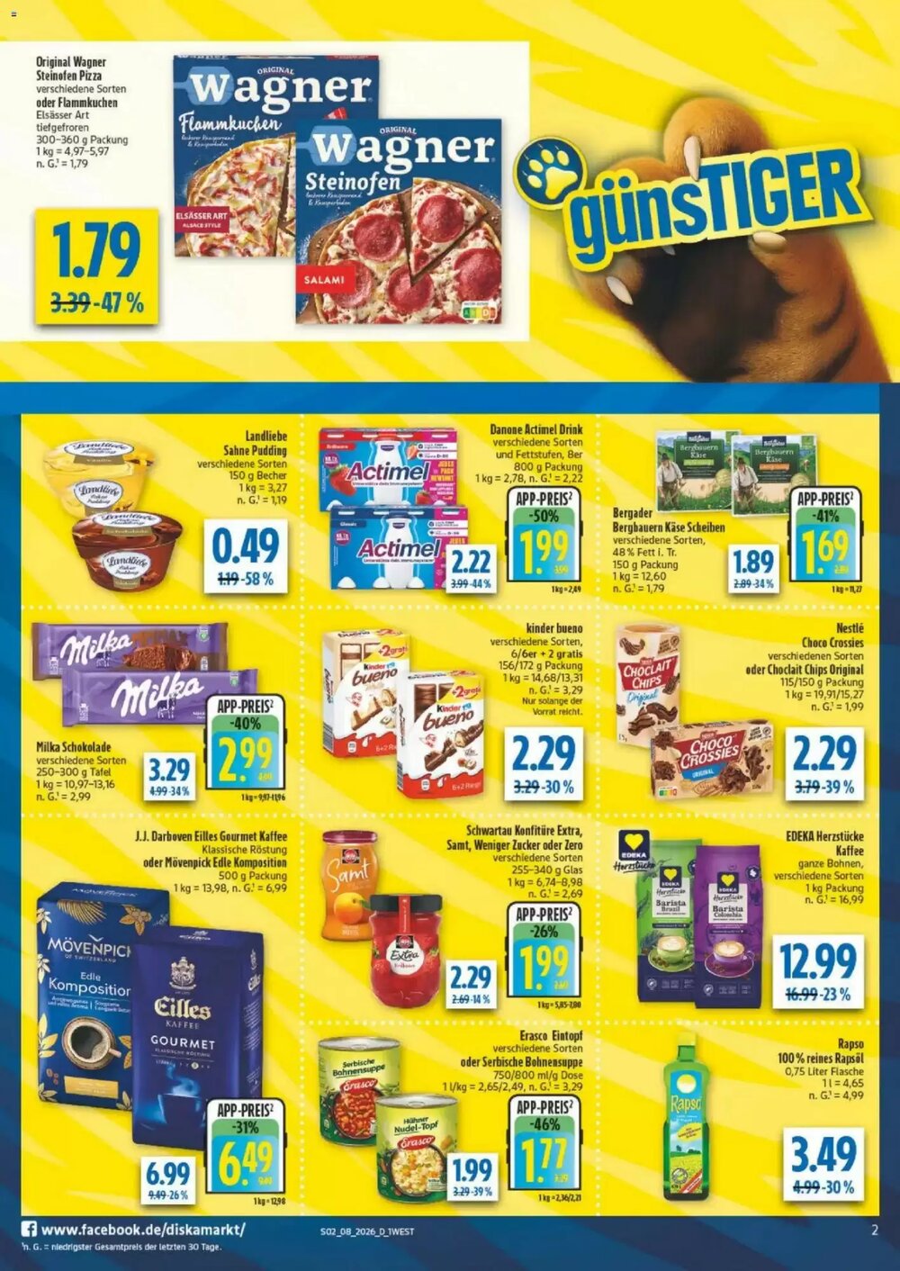 diska Prospekt (ab 16.02.2026) zum Blättern - Seite 2