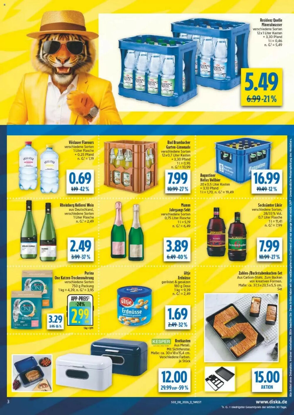 diska Prospekt (ab 16.02.2026) zum Blättern - Seite 3