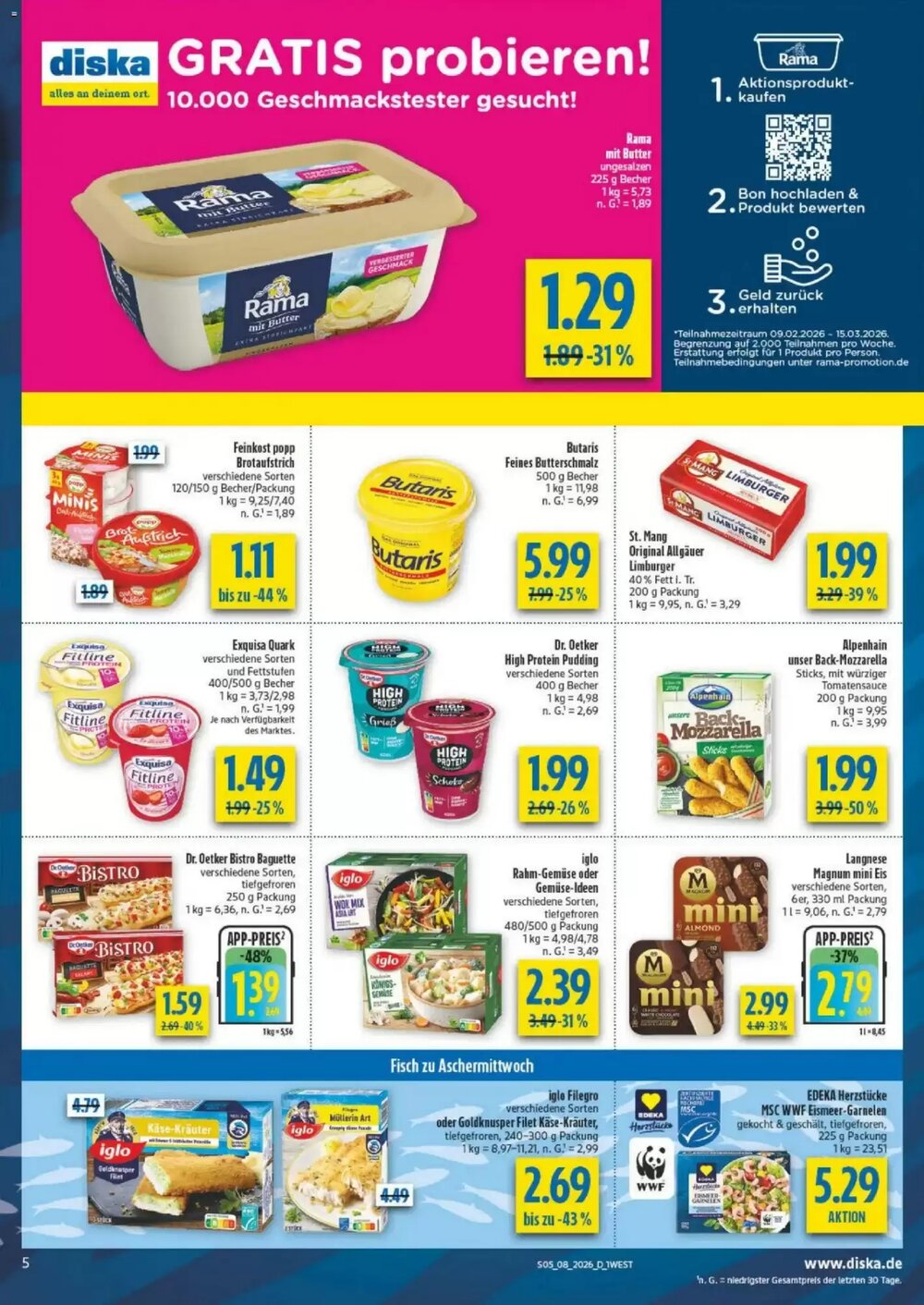 diska Prospekt (ab 16.02.2026) zum Blättern - Seite 5