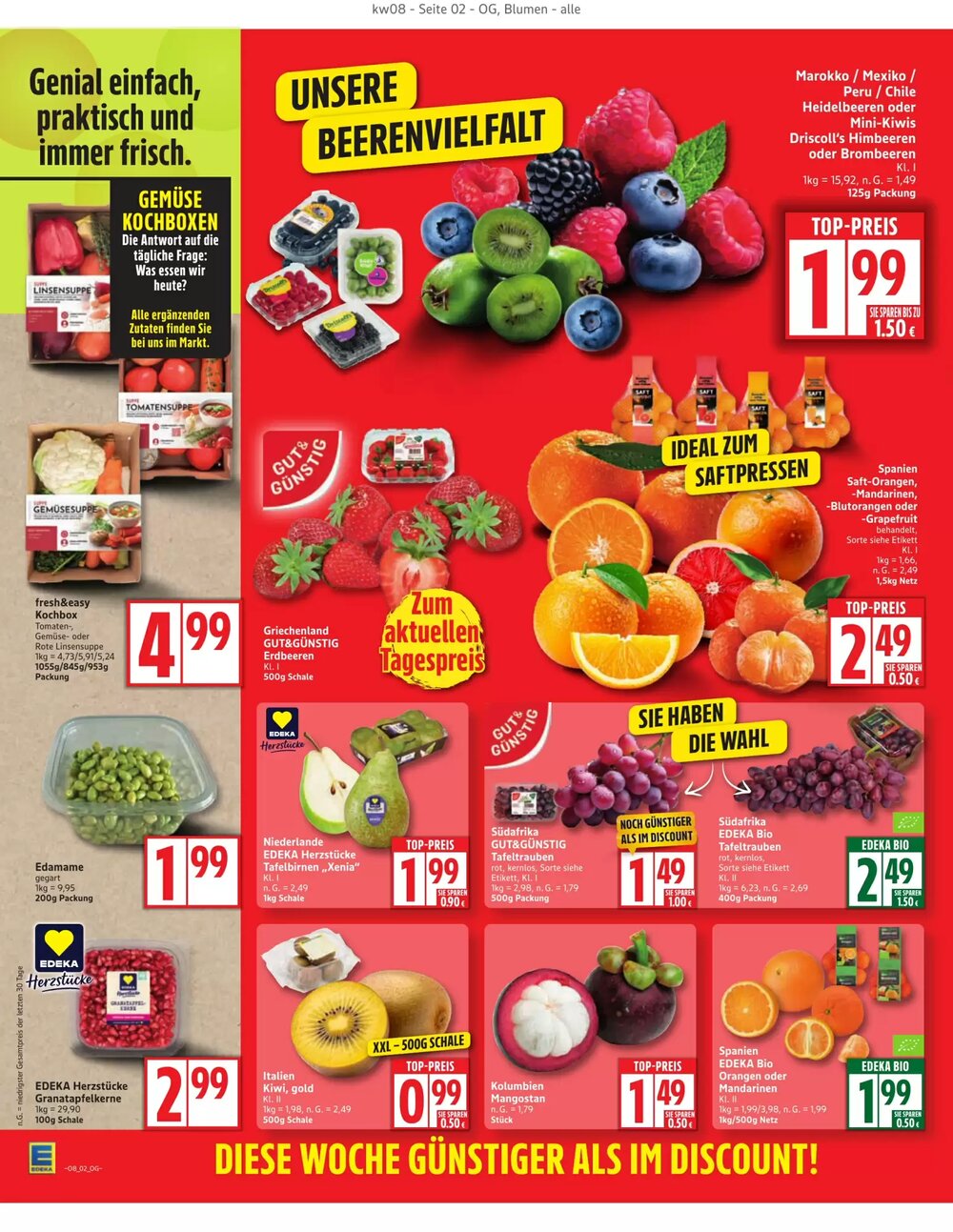 Edeka Prospekt (ab 16.02.2026) zum Blättern - Seite 2