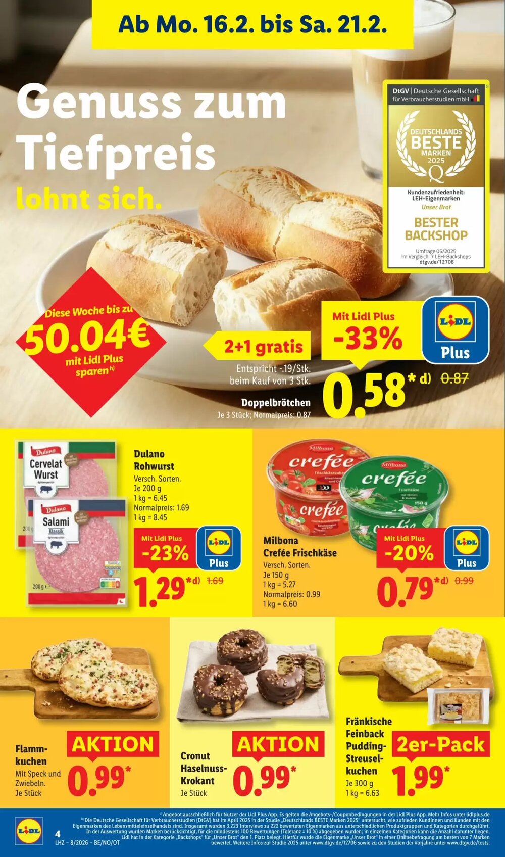Lidl Prospekt (ab 16.02.2026) zum Blättern - Seite 12