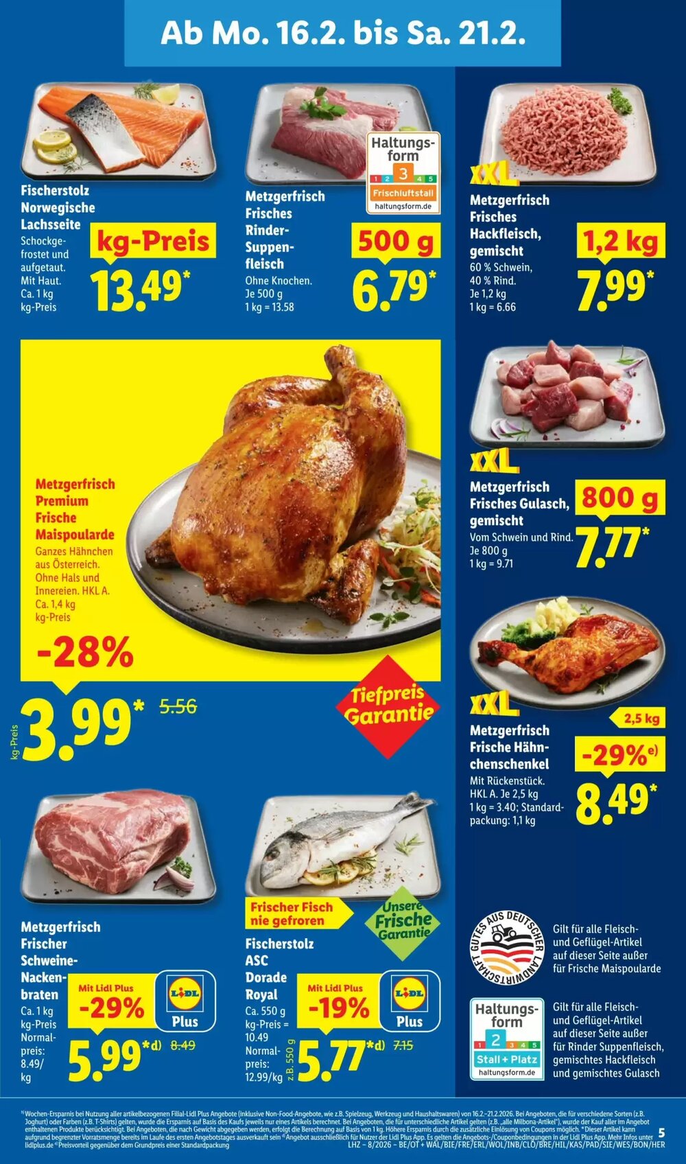 Lidl Prospekt (ab 16.02.2026) zum Blättern - Seite 13