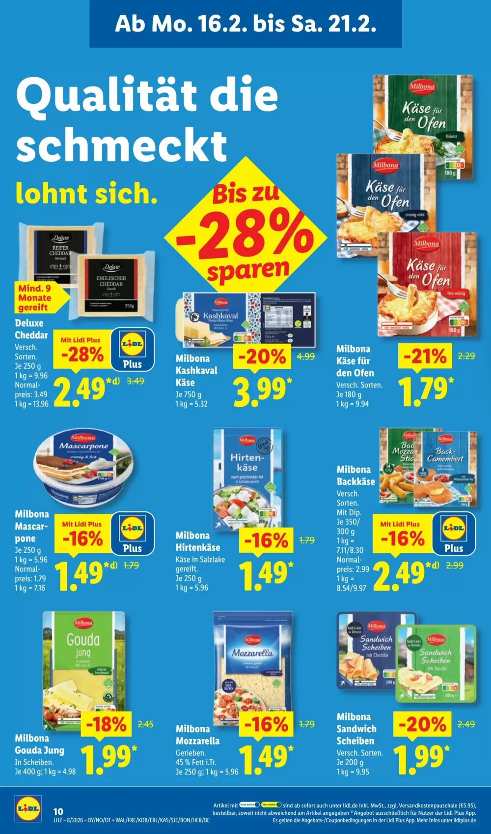 Lidl Prospekt (ab 16.02.2026) zum Blättern - Seite 22