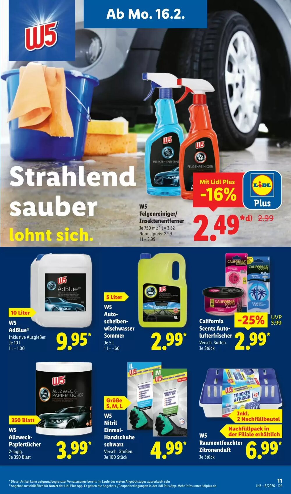 Lidl Prospekt (ab 16.02.2026) zum Blättern - Seite 27
