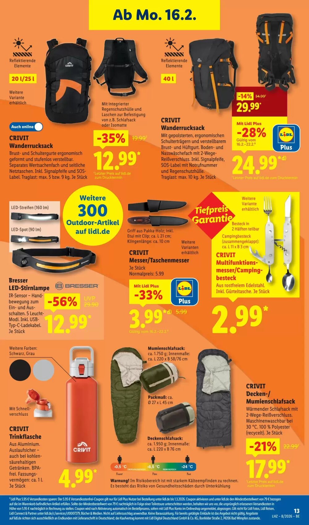 Lidl Prospekt (ab 16.02.2026) zum Blättern - Seite 29