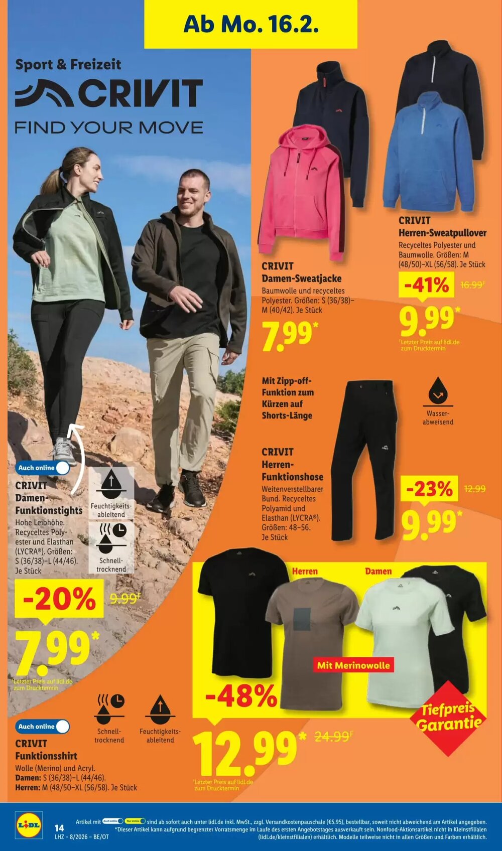 Lidl Prospekt (ab 16.02.2026) zum Blättern - Seite 30