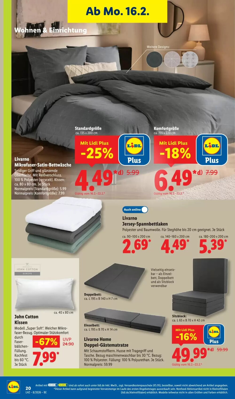 Lidl Prospekt (ab 16.02.2026) zum Blättern - Seite 38