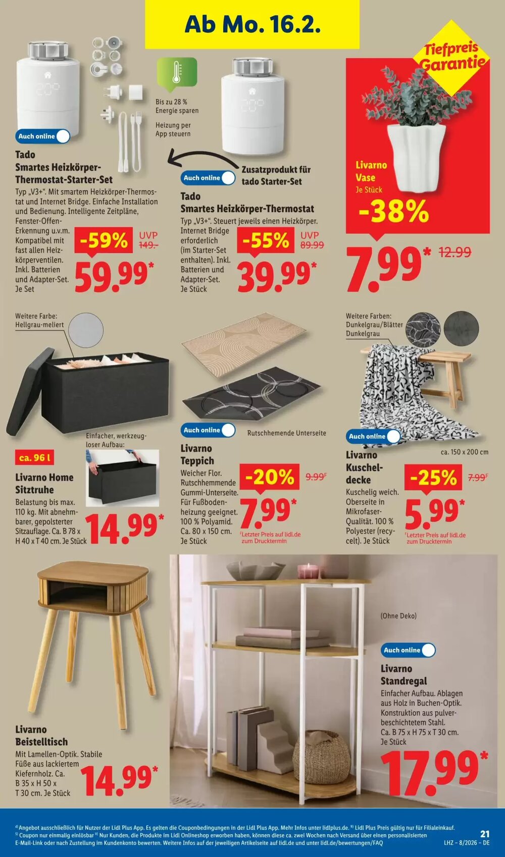 Lidl Prospekt (ab 16.02.2026) zum Blättern - Seite 39