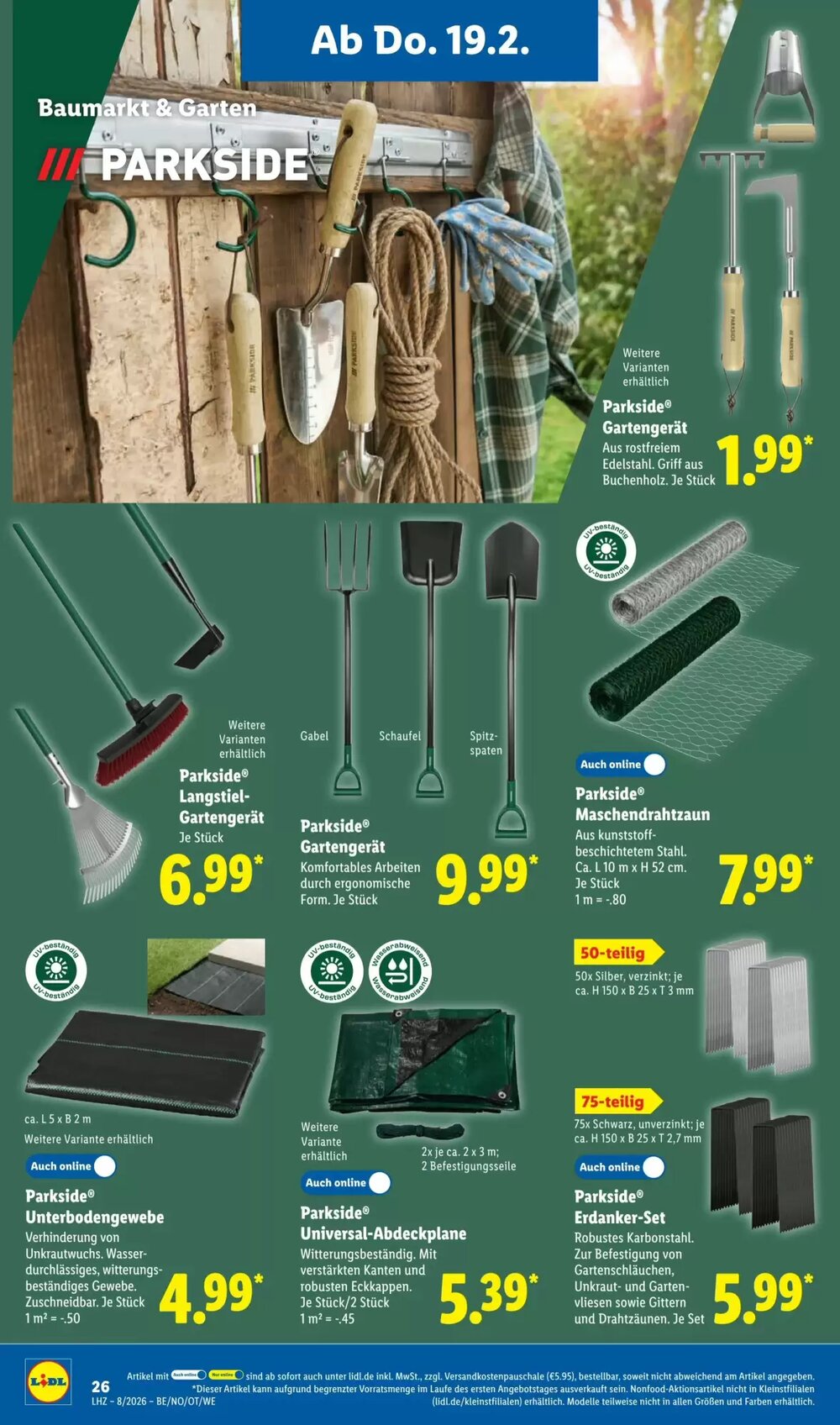 Lidl Prospekt (ab 16.02.2026) zum Blättern - Seite 46