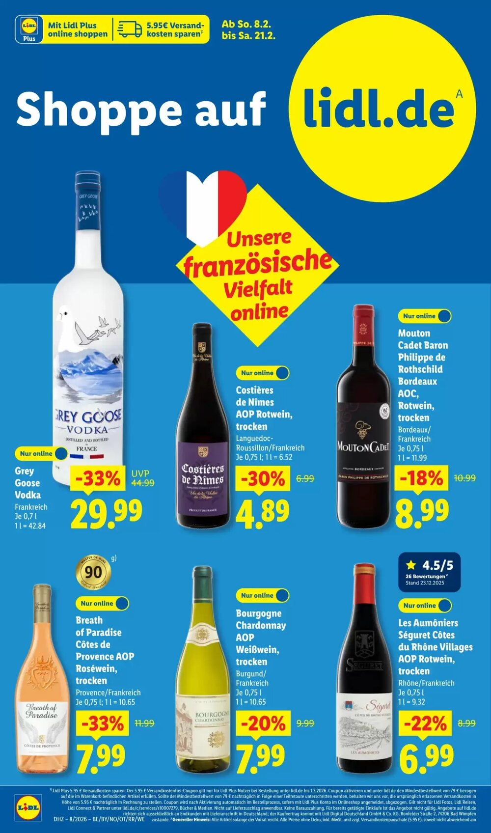 Lidl Prospekt (ab 16.02.2026) zum Blättern - Seite 58