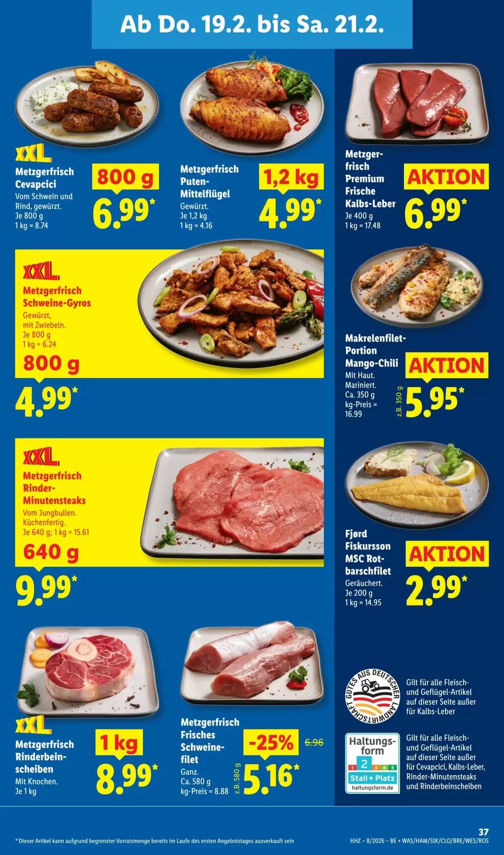 Lidl Prospekt (ab 16.02.2026) zum Blättern - Seite 61