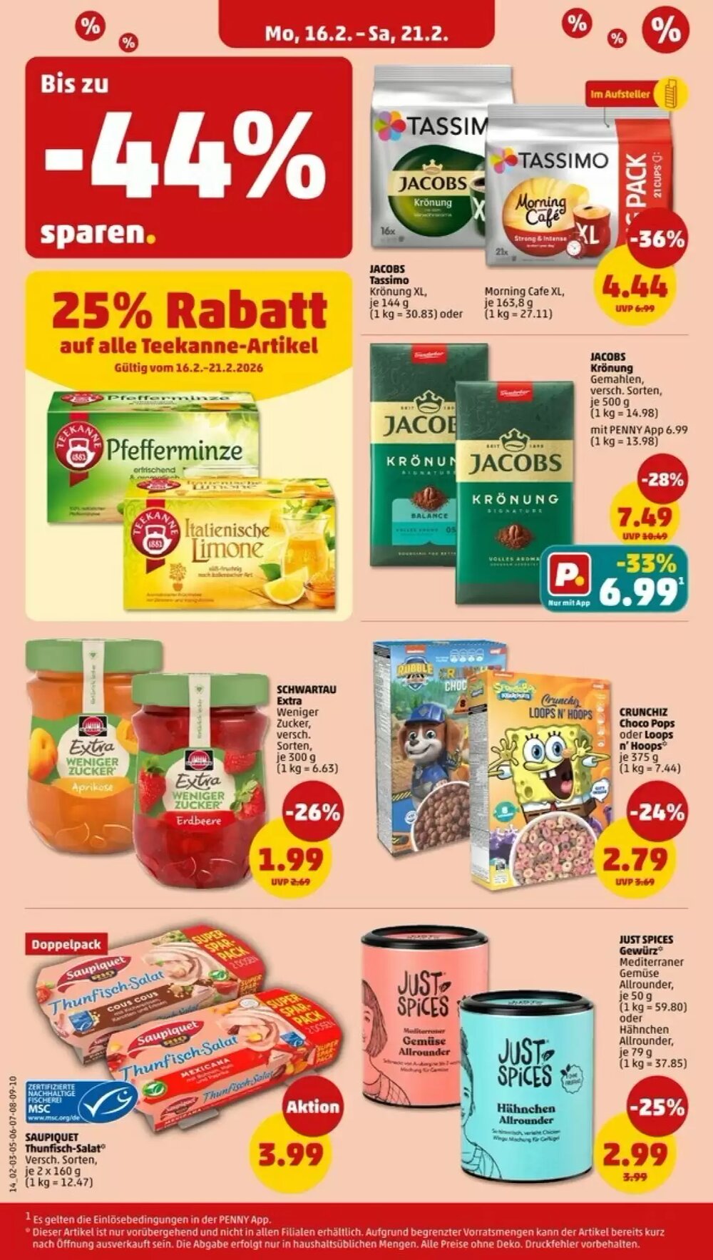PENNY Prospekt (ab 16.02.2026) zum Blättern - Seite 16