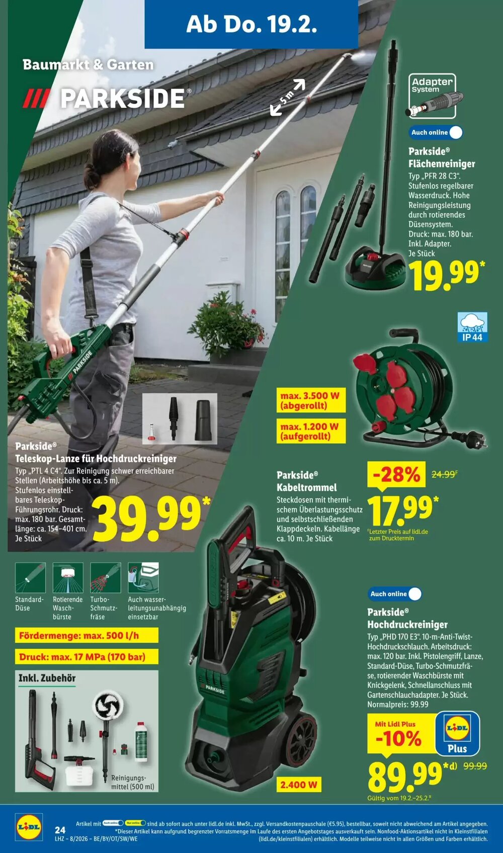 Lidl Prospekt (ab 16.02.2026) zum Blättern - Seite 44