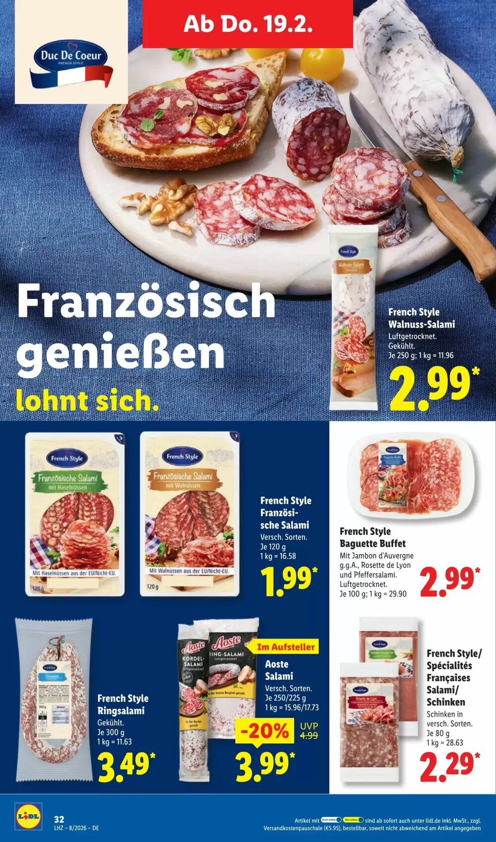 Lidl Prospekt (ab 16.02.2026) zum Blättern - Seite 52