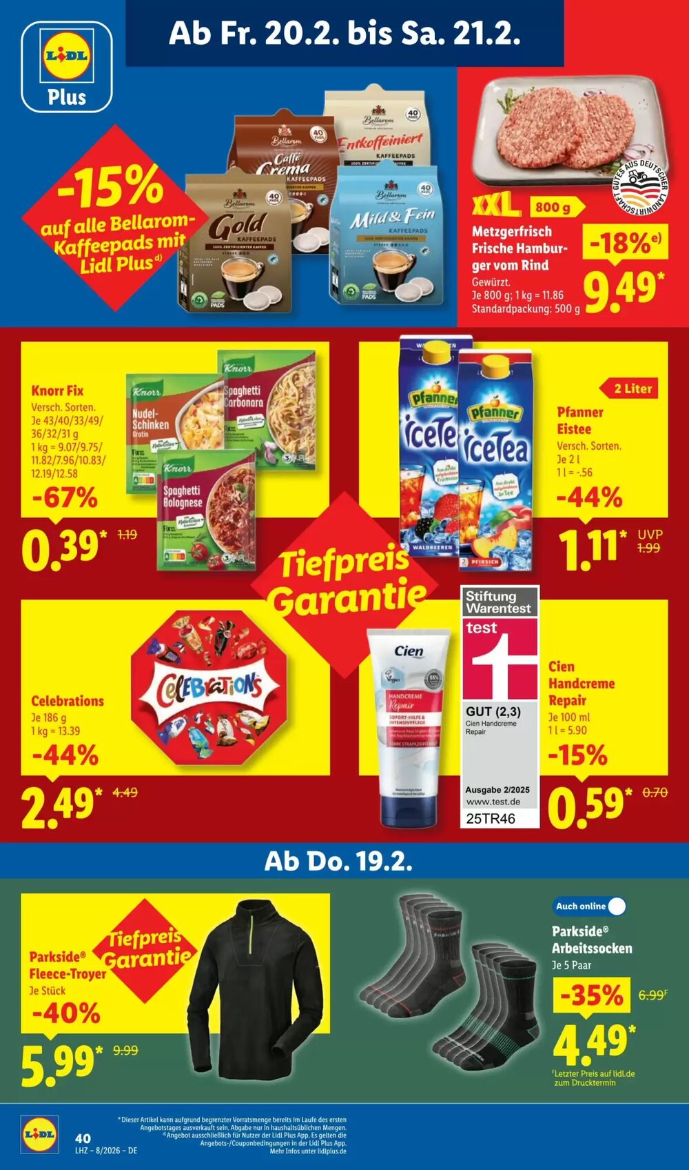 Lidl Prospekt (ab 16.02.2026) zum Blättern - Seite 66