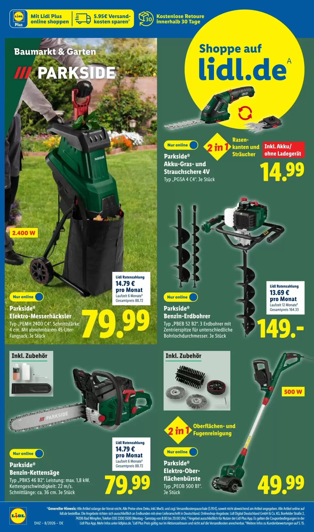Lidl Prospekt (ab 16.02.2026) zum Blättern - Seite 8