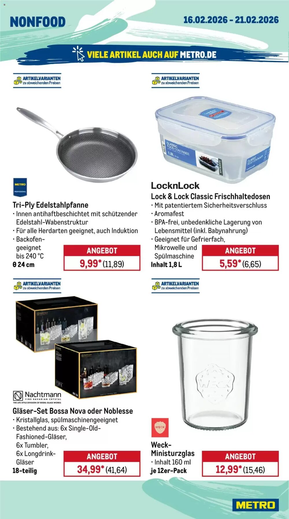 METRO Prospekt (ab 16.02.2026) zum Blättern - Seite 20