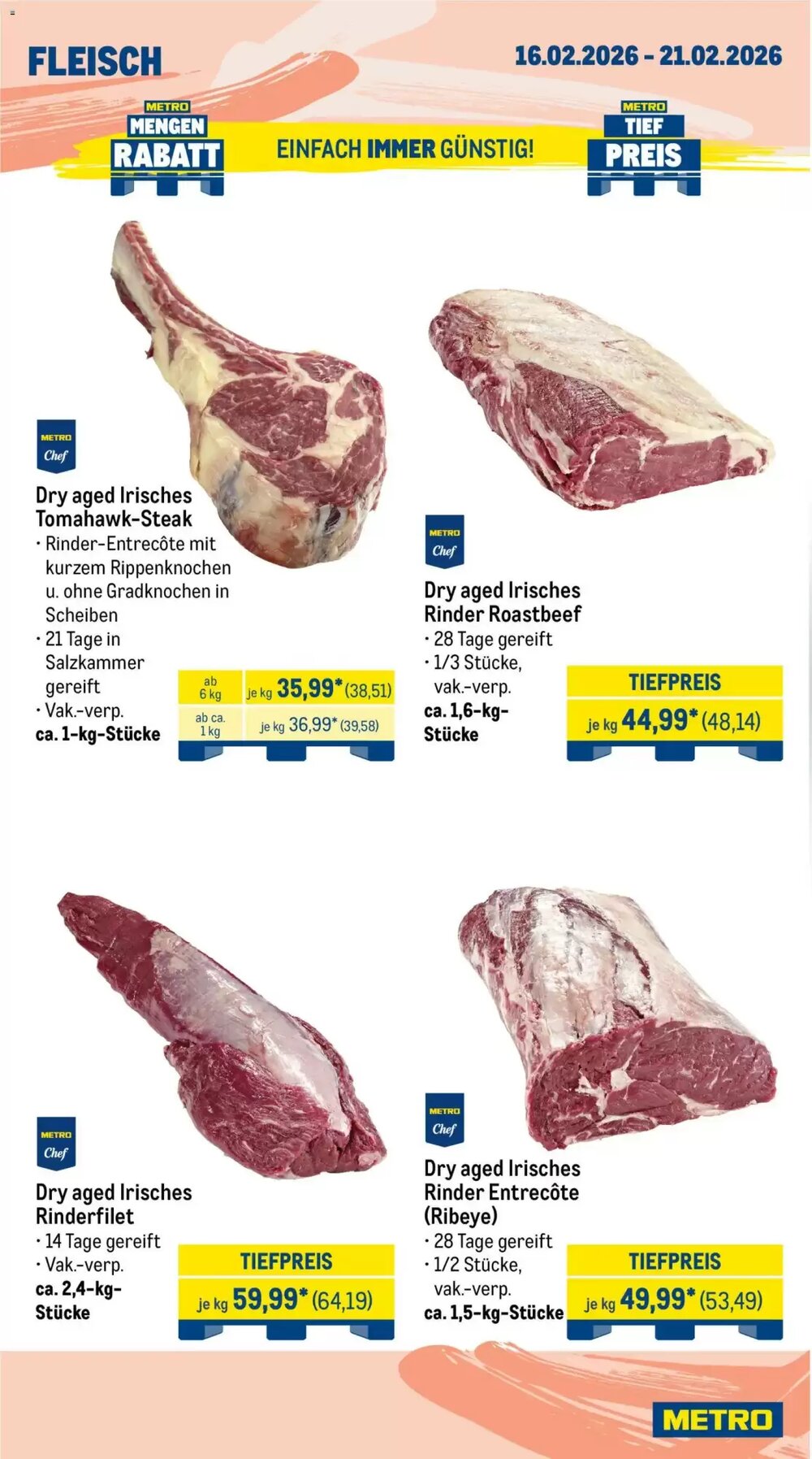METRO Prospekt (ab 16.02.2026) zum Blättern - Seite 4