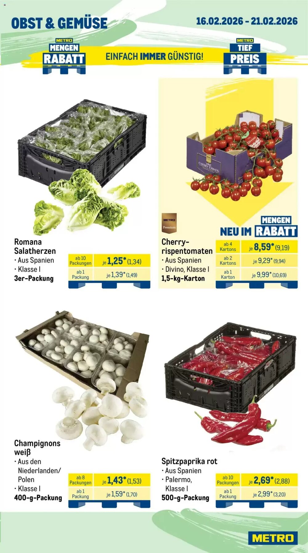METRO Prospekt (ab 16.02.2026) zum Blättern - Seite 9