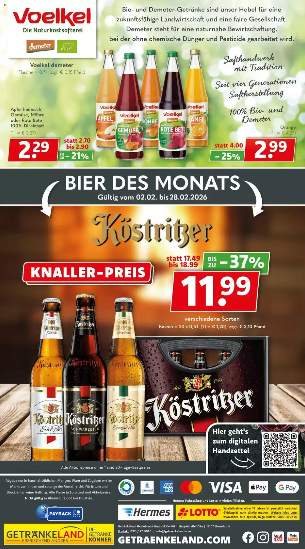 Getränkeland Prospekt (ab 16.02.2026) zum Blättern - Seite 6