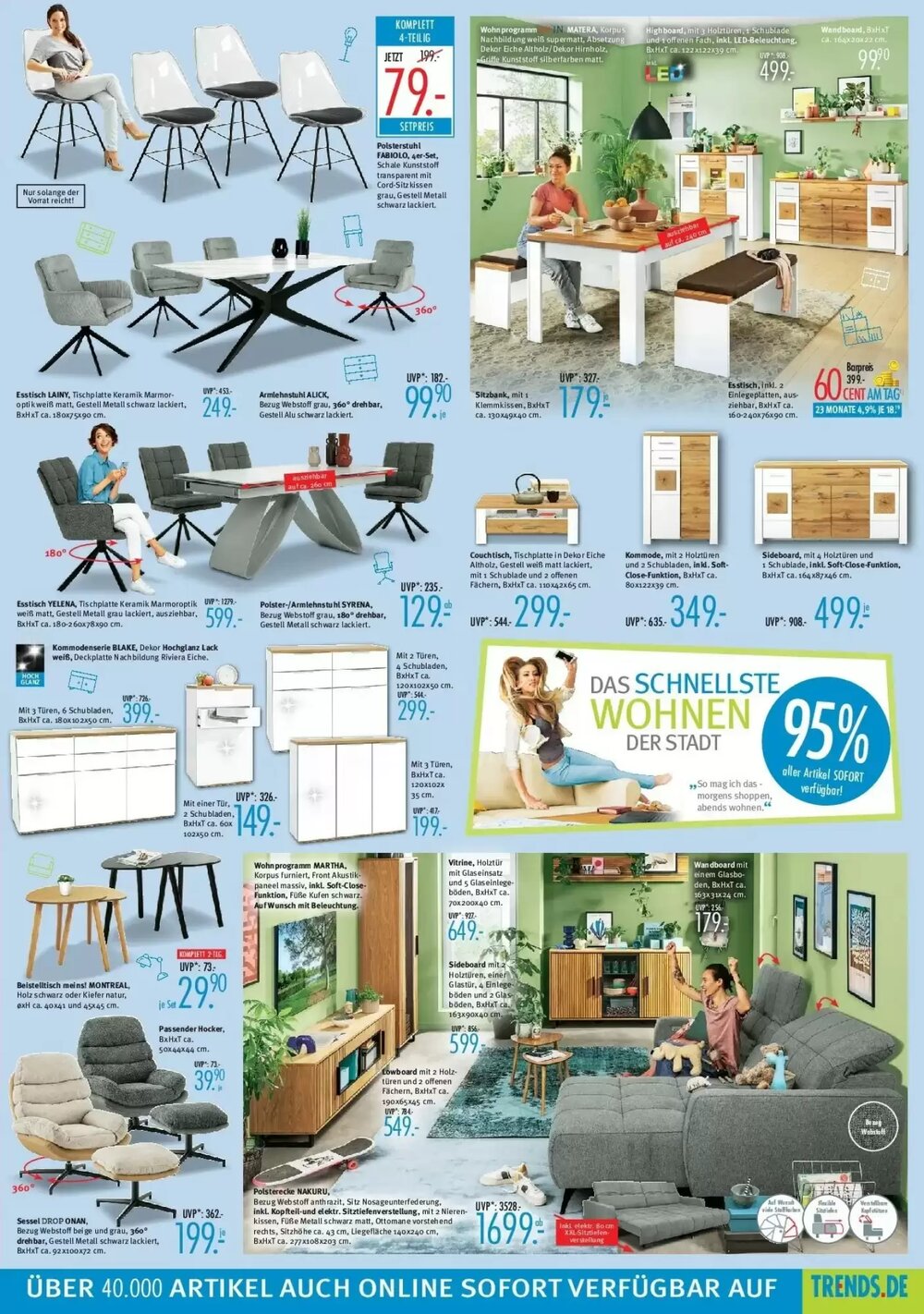 Trends Möbel Prospekt (ab 16.02.2026) zum Blättern - Seite 3