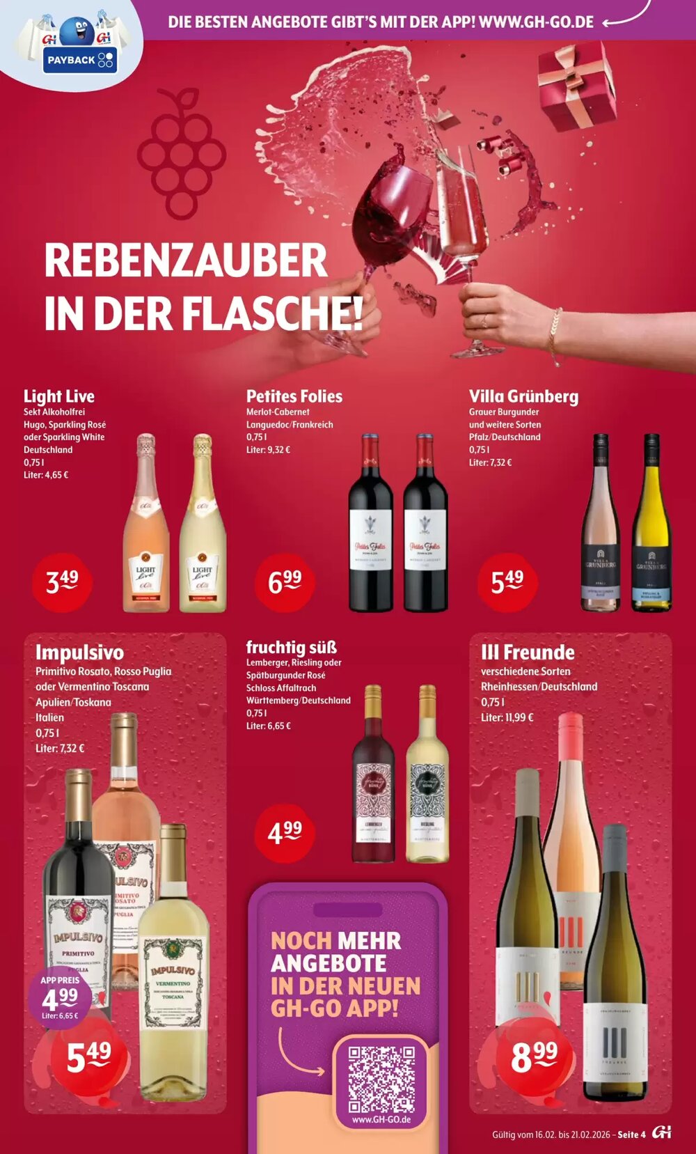 Getränke Hoffmann Prospekt (ab 16.02.2026) zum Blättern - Seite 4