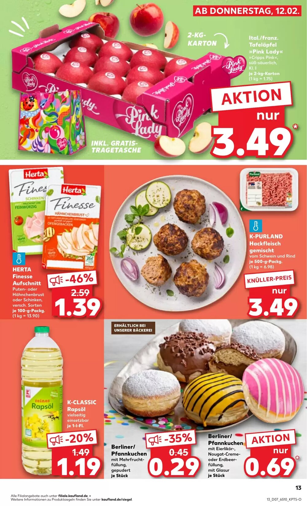 Kaufland Prospekt (ab 16.02.2026) zum Blättern - Seite 13