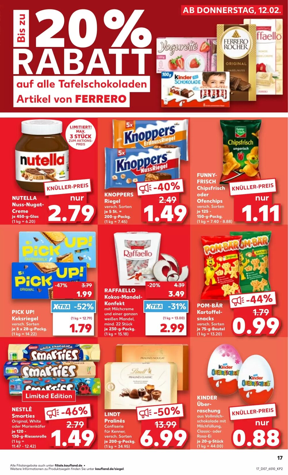 Kaufland Prospekt (ab 16.02.2026) zum Blättern - Seite 17