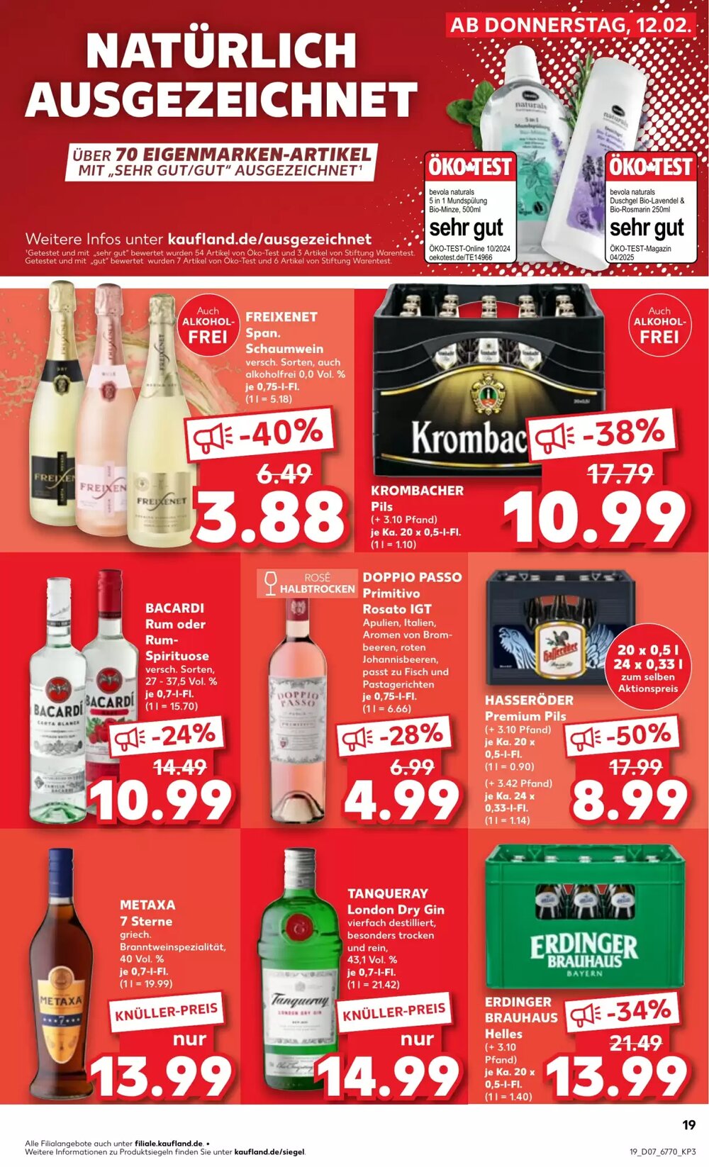 Kaufland Prospekt (ab 16.02.2026) zum Blättern - Seite 19