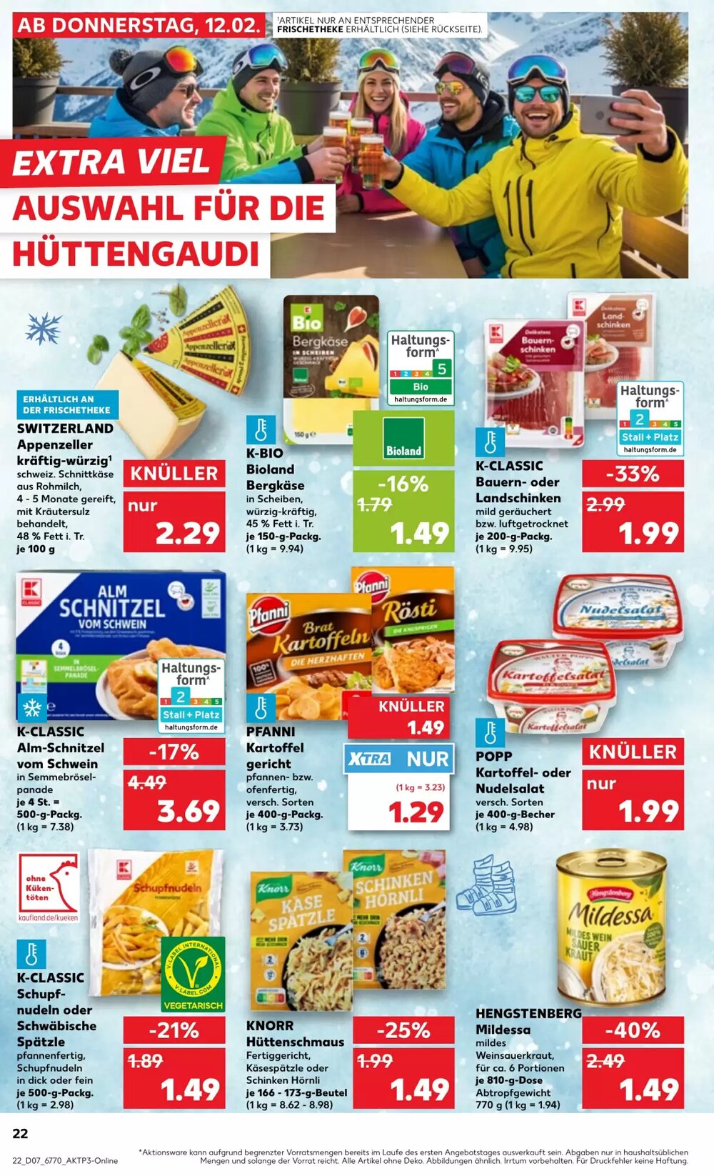 Kaufland Prospekt (ab 16.02.2026) zum Blättern - Seite 22