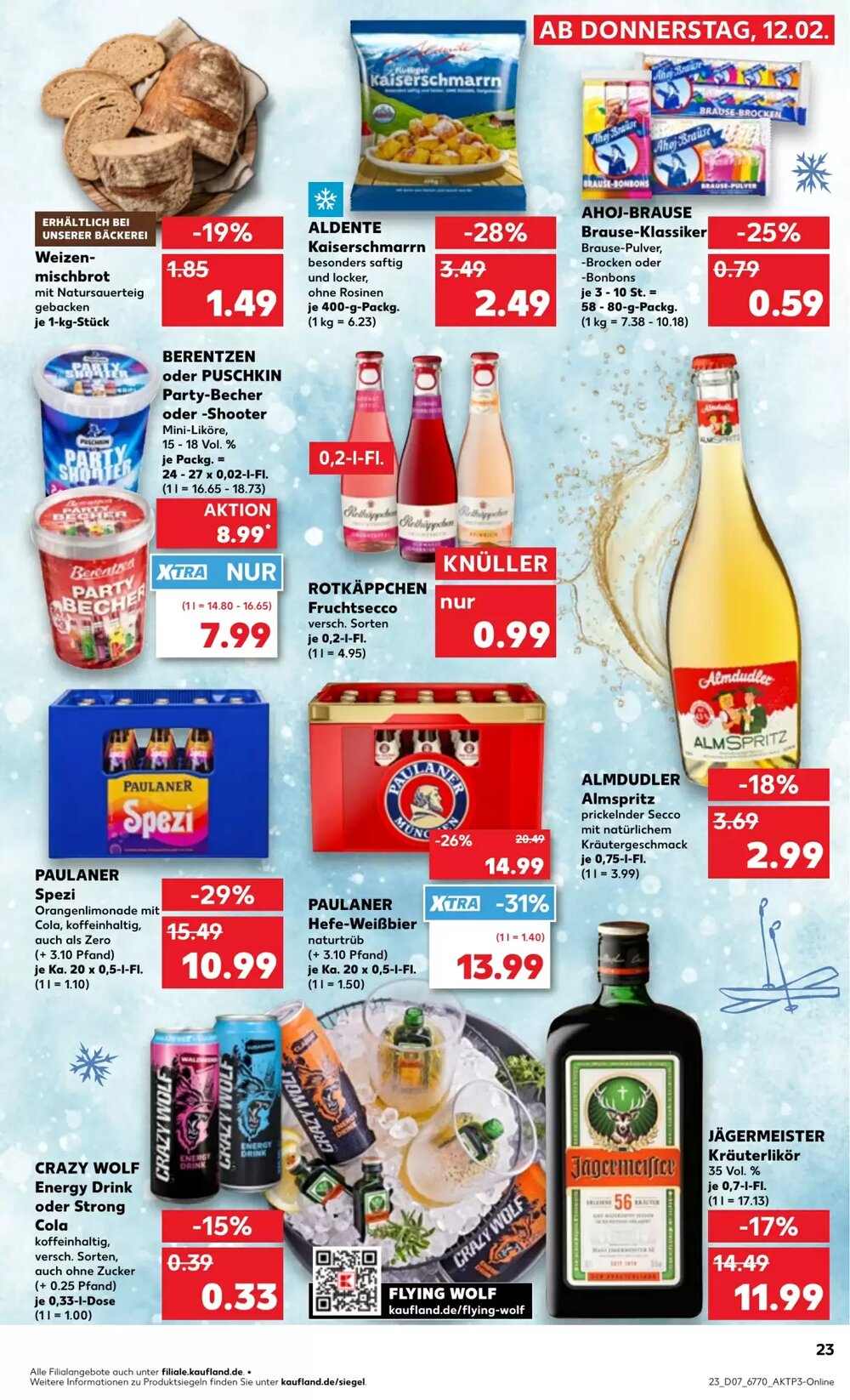 Kaufland Prospekt (ab 16.02.2026) zum Blättern - Seite 23
