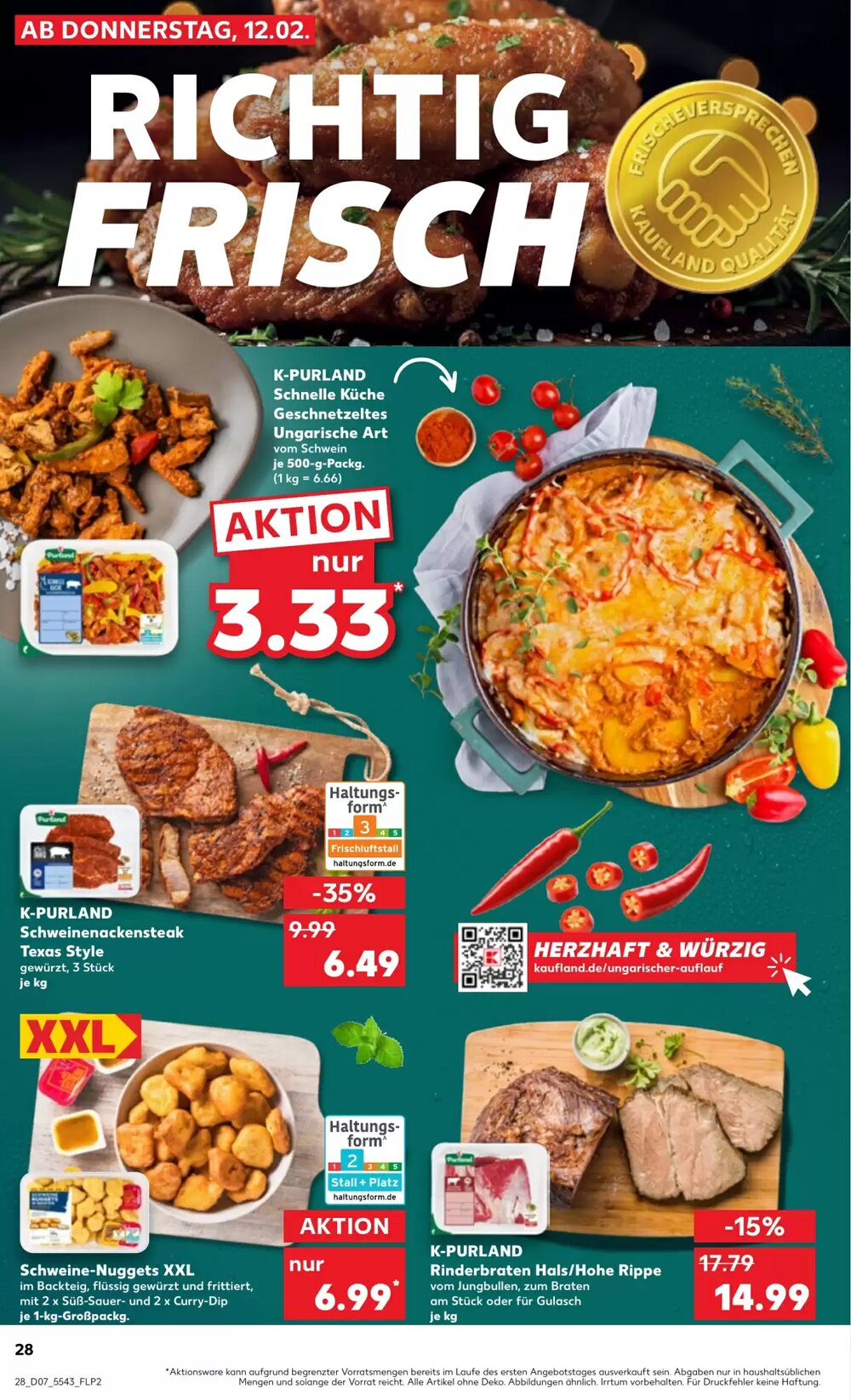 Kaufland Prospekt (ab 16.02.2026) zum Blättern - Seite 28
