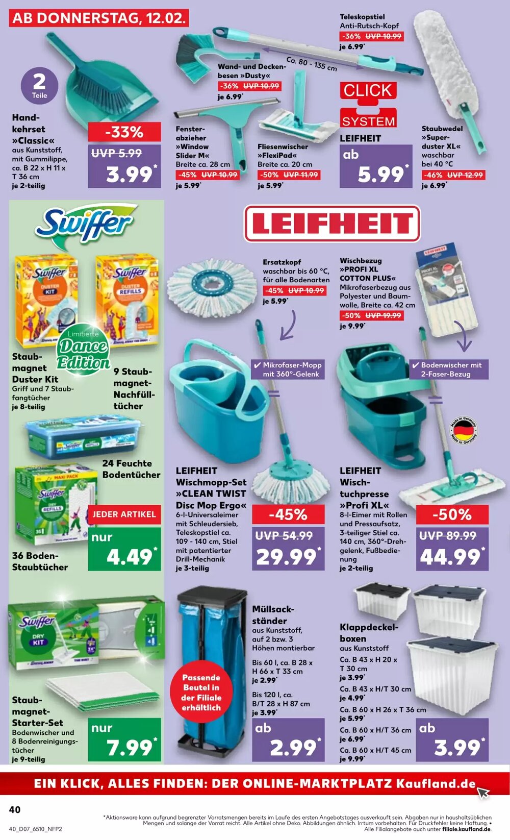 Kaufland Prospekt (ab 16.02.2026) zum Blättern - Seite 40