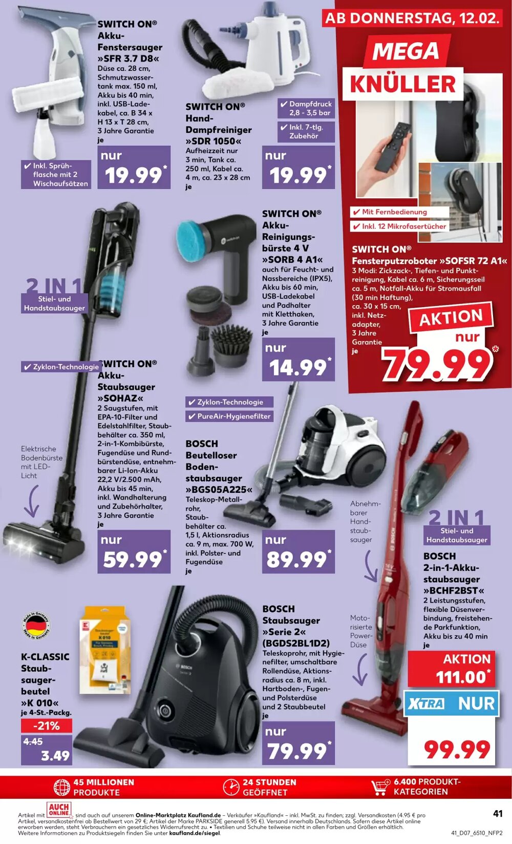 Kaufland Prospekt (ab 16.02.2026) zum Blättern - Seite 41