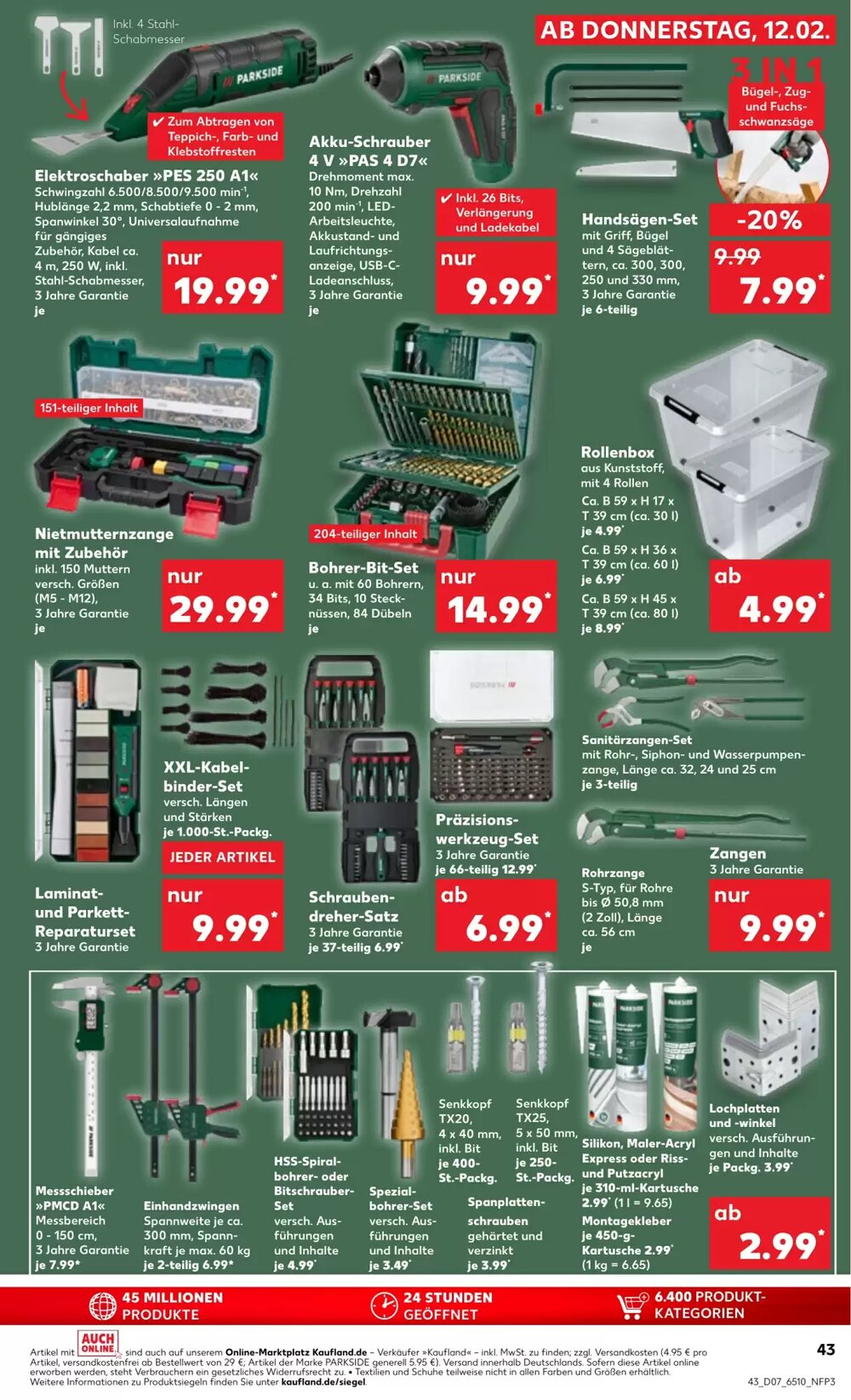 Kaufland Prospekt (ab 16.02.2026) zum Blättern - Seite 43