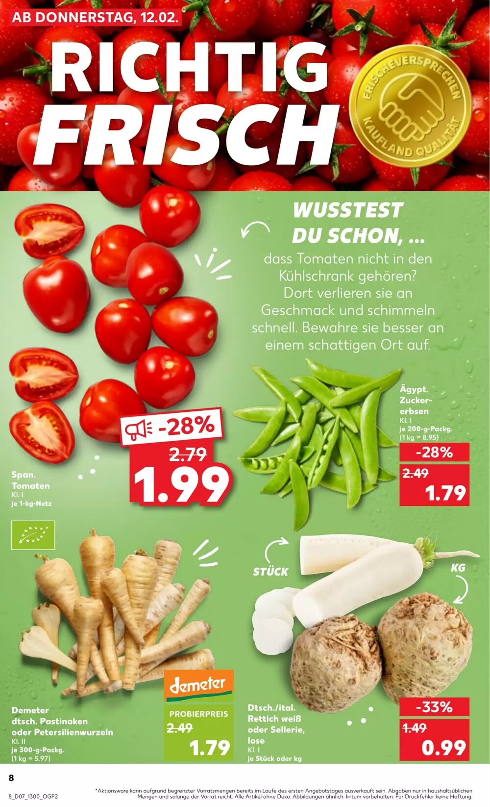 Kaufland Prospekt (ab 16.02.2026) zum Blättern - Seite 8