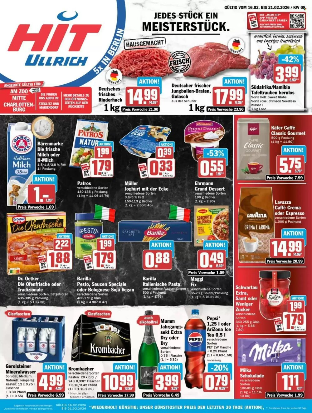 Hit Prospekt (ab 16.02.2026) zum Blättern - Seite 1