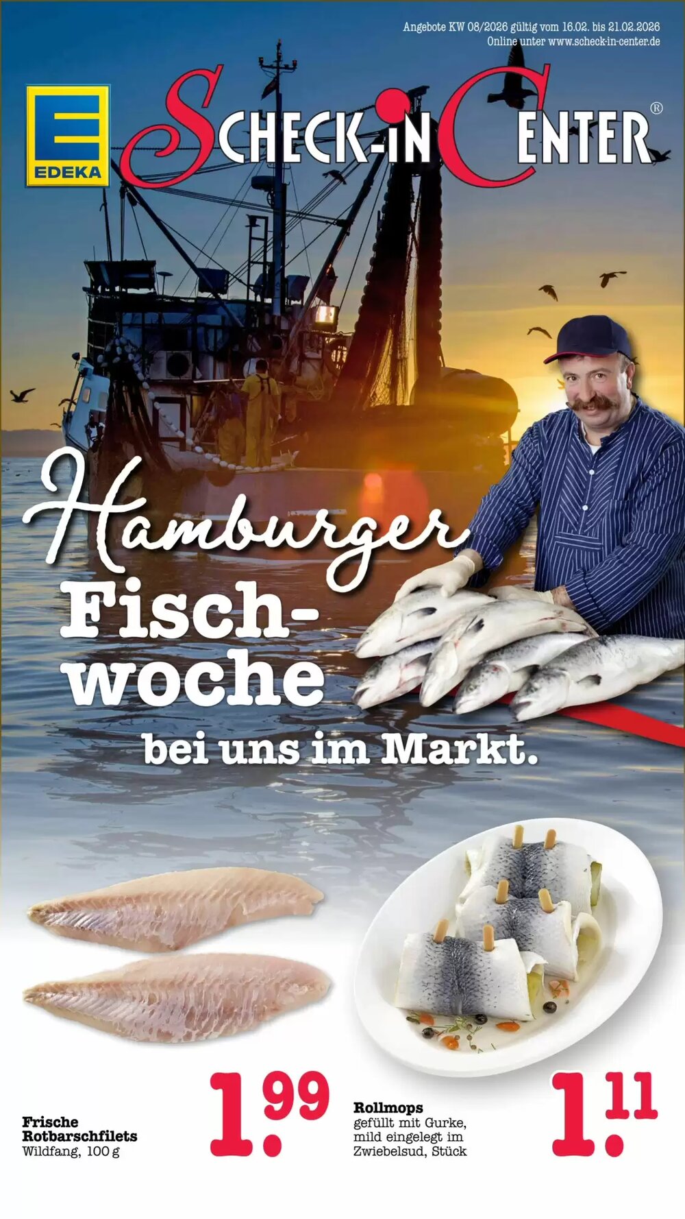 Scheck-in-Center Prospekt (ab 16.02.2026) zum Blättern - Seite 1