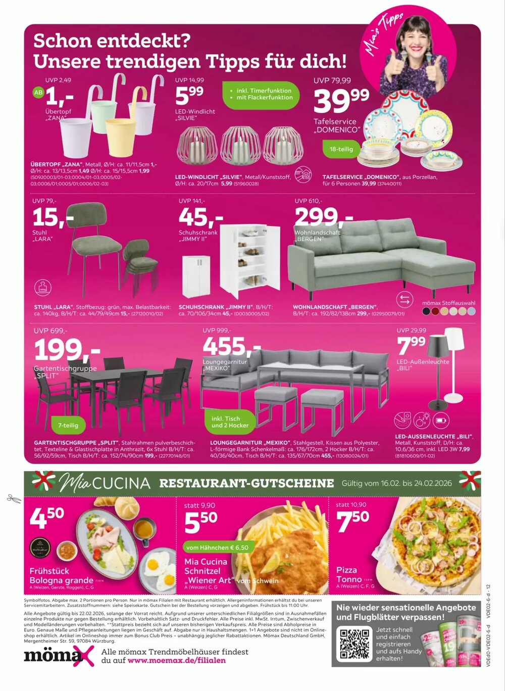 Mömax Prospekt (ab 16.02.2026) zum Blättern - Seite 12