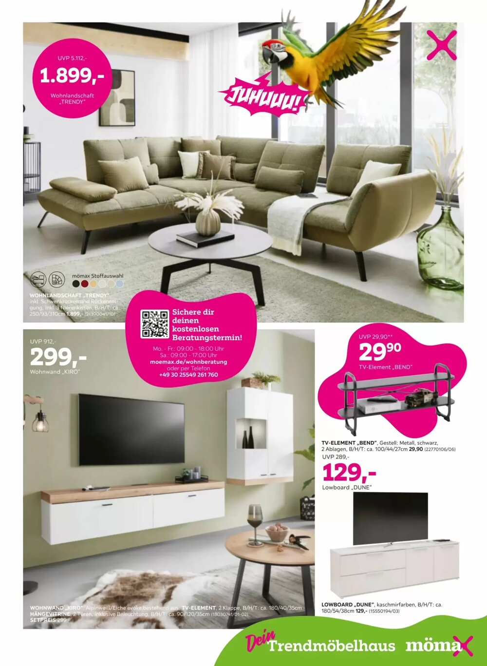 Mömax Prospekt (ab 16.02.2026) zum Blättern - Seite 3