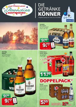 Getränkeparadies Gefromm Prospekt (ab 16.02.2026) zum Blättern