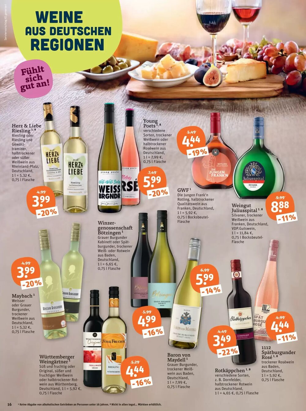 tegut Prospekt (ab 16.02.2026) zum Blättern - Seite 18