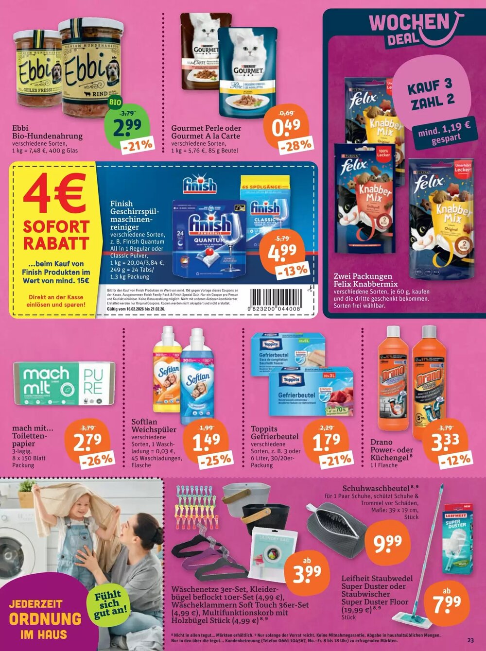 tegut Prospekt (ab 16.02.2026) zum Blättern - Seite 25