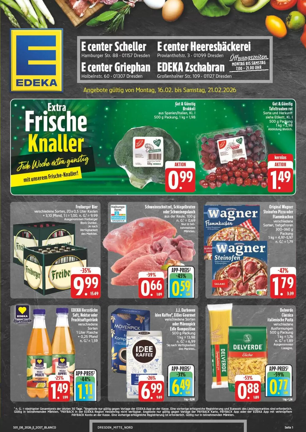 E-Center Prospekt (ab 16.02.2026) zum Blättern - Seite 1