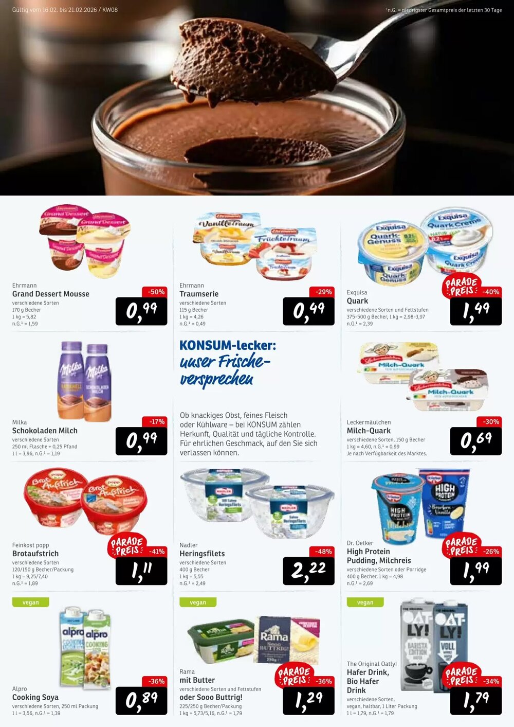 KONSUM Prospekt (ab 16.02.2026) zum Blättern - Seite 4