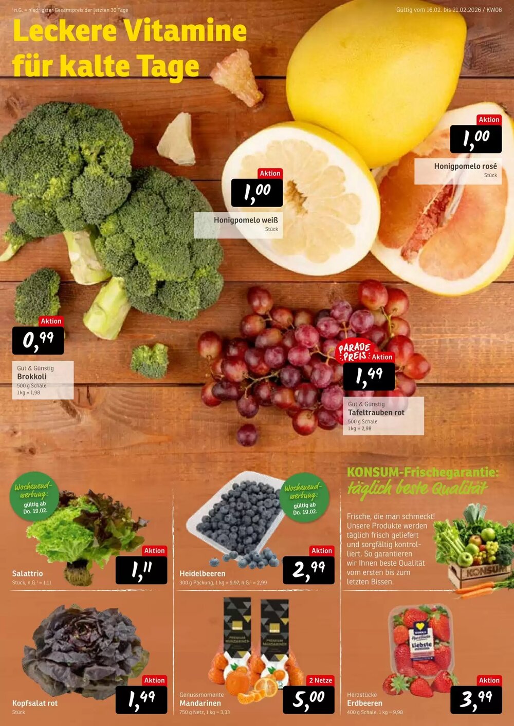 KONSUM Prospekt (ab 16.02.2026) zum Blättern - Seite 5