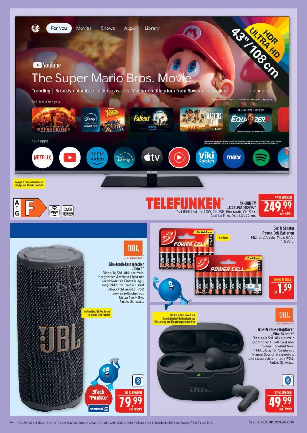 Marktkauf Prospekt (ab 16.02.2026) zum Blättern - Seite 36