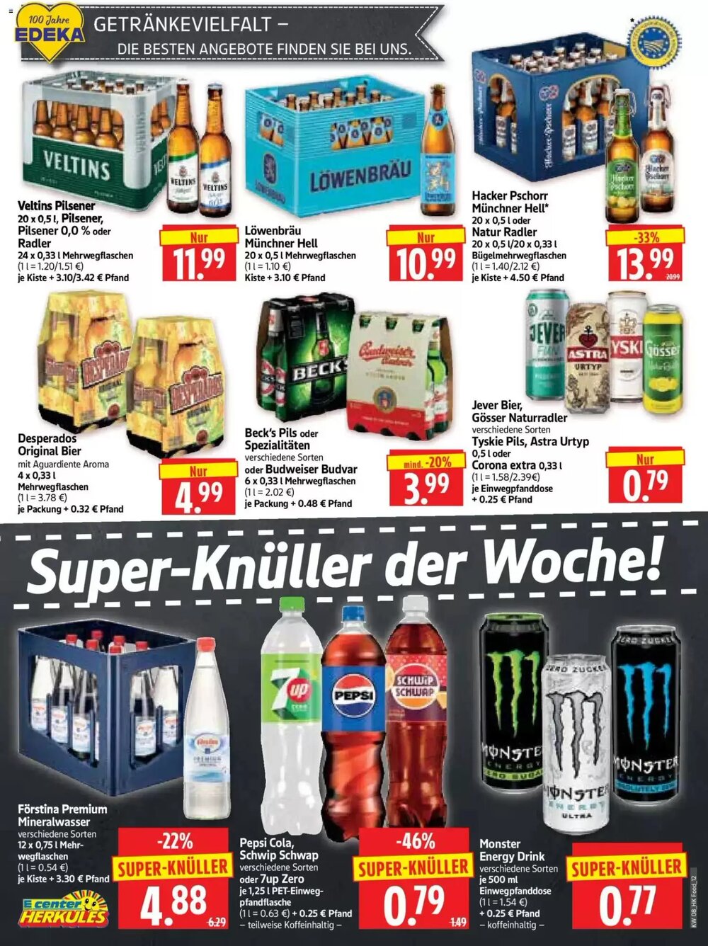 Edeka Herkules Prospekt (ab 16.02.2026) zum Blättern - Seite 12